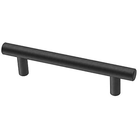 Grandoldgarden 3.75 in. Centers Bar Cabinet Drawer Pull, Flat Black GR2978221